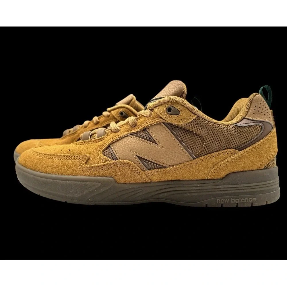 New Balance Numeric 808 Tiago Lemos Skate Shoes Men's Size 9 NM808WHE Brown